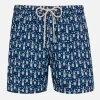 Herren-Badeshorts aus leichtem Stoff Lighting Micro Fantasy mit Sambuca Molinari-Aufdruck | SAMBUCA MOLINARI SONDEREDITION