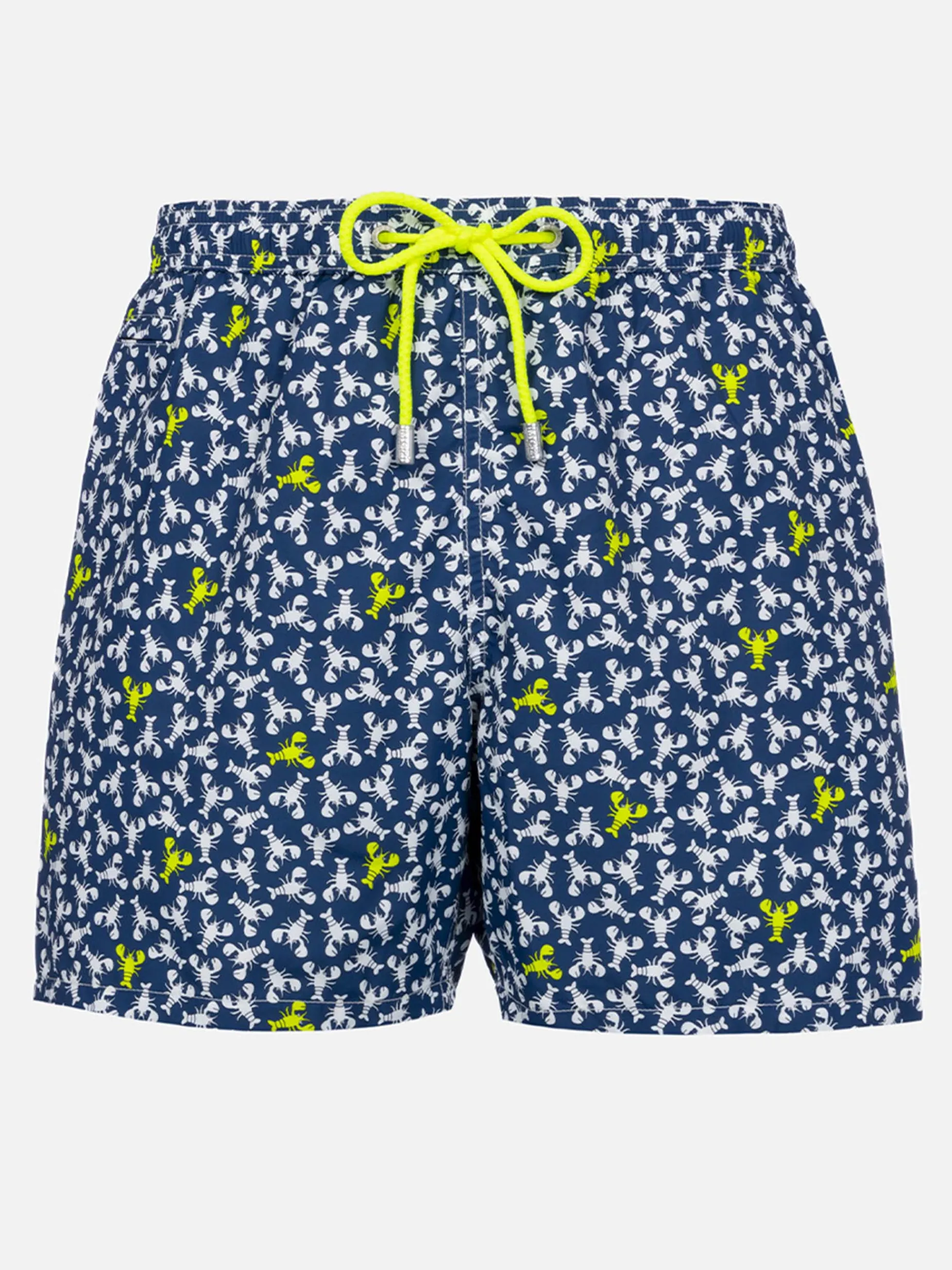 Herren-Badeshorts aus leichtem Stoff Lighting Micro Fantasy mit Hummer-Print