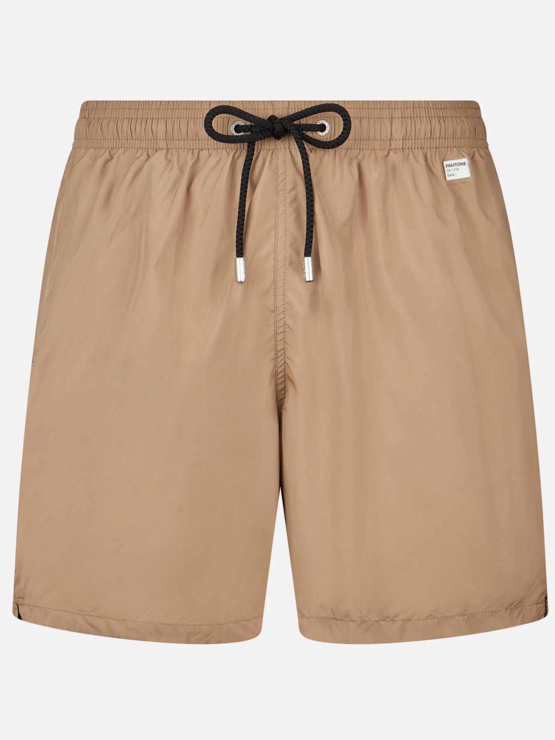 Herren-Badeshorts aus leichtem Stoff in Beige Lighting Pantone | PANTONE-SONDERAUSGABE