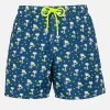 Herren-Badeshorts aus leichtem Stoff Lighting Micro Fantasy mit Snoopy-Padel-Aufdruck | SNOOPY PEANUTS™ SONDEREDITION