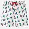Herren-Badeshorts aus leichtem Stoff Lighting Micro Fantasy mit Marvel Super Heroes-Aufdruck | MARVEL-SONDERAUSGABE