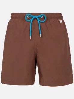 Herren-Badeshorts aus leichtem Stoff in Braun Lighting Pantone | PANTONE-SONDERAUSGABE