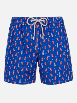 Herren-Badeshorts aus leichtem Stoff Lighting Micro Fantasy mit Coca-Cola-Aufdruck | DIE SONDERAUSGABE DER COCA COLA COMPANY