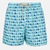 Herren-Badeshorts aus leichtem Stoff Lighting Micro Fantasy mit Vespa-Aufdruck | VESPA-SONDEREDITION
