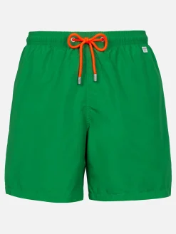 Herren-Badeshorts aus leichtem Stoff in Grasgrün Lighting Pantone | PANTONE-SONDERAUSGABE