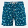 Herren-Badeshorts aus leichtem Stoff Lighting Micro Fantasy mit Gin Tonic Portofino Gin-Aufdruck | PORTOFINO DRY GIN SONDEREDITION