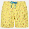 Herren-Badeshorts aus leichtem Stoff Lighting Micro Fantasy mit Aperol Spritz-Aufdruck | APEROL SONDEREDITION