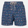 Herren-Badeshorts aus leichtem Stoff Lighting Micro Fantasy mit Aperol Spritz-Aufdruck | APEROL SONDEREDITION