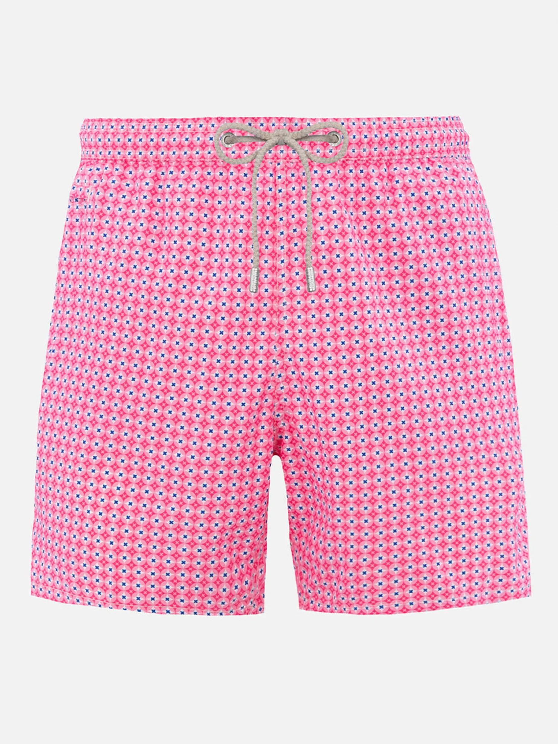 Herren-Badeshorts aus leichtem Stoff Lighting Micro Fantasy mit Krawatten-Print