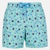 Herren-Badeshorts aus leichtem Stoff Lighting Micro Fantasy mit Uhrenaufdruck