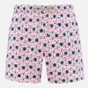 Herren-Badeshorts aus leichtem Stoff Lighting Micro Fantasy mit Uhrenaufdruck