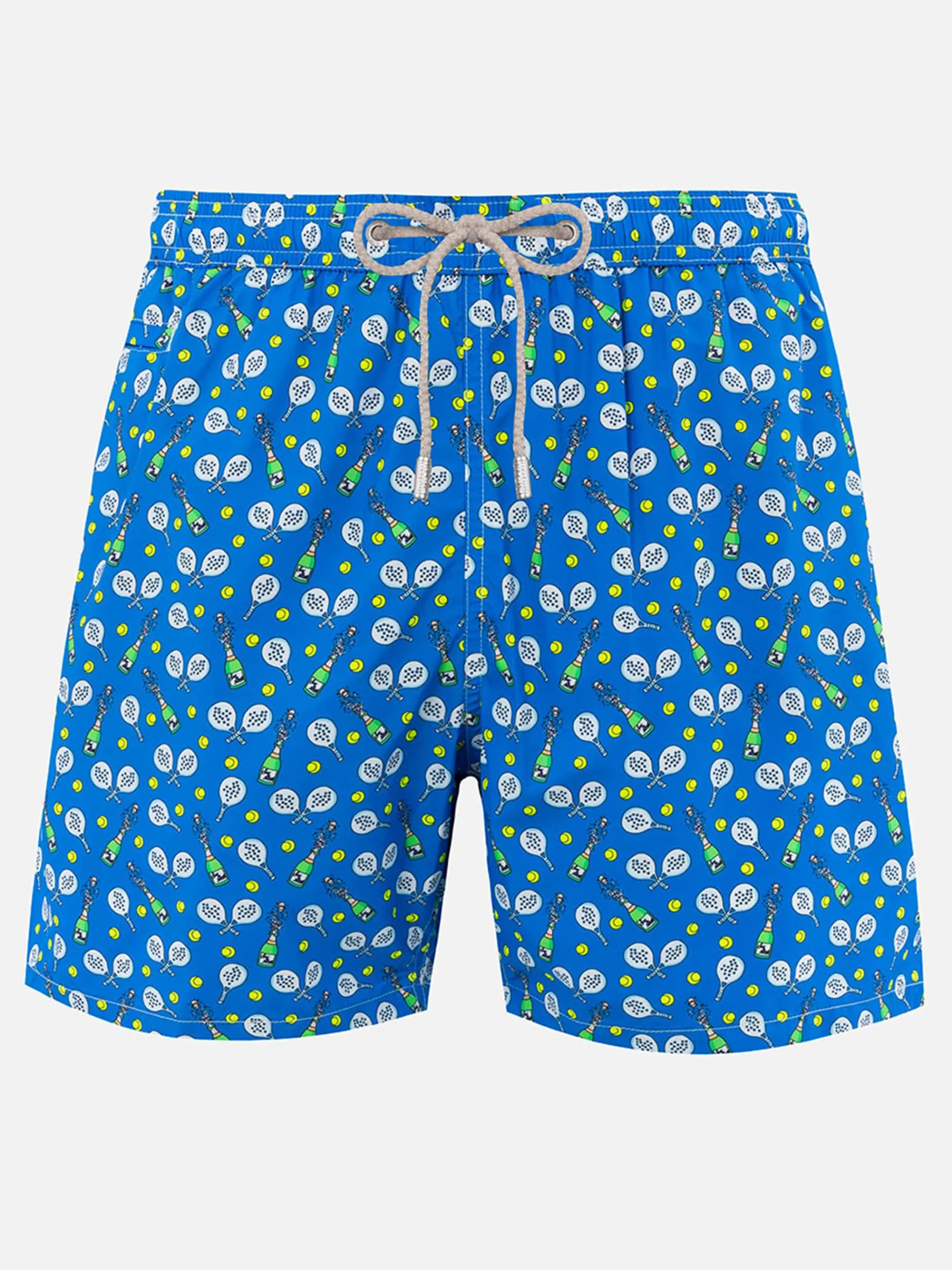 Herren-Badeshorts aus leichtem Stoff Lighting Micro Fantasy mit Padel-Gewinner-Aufdruck