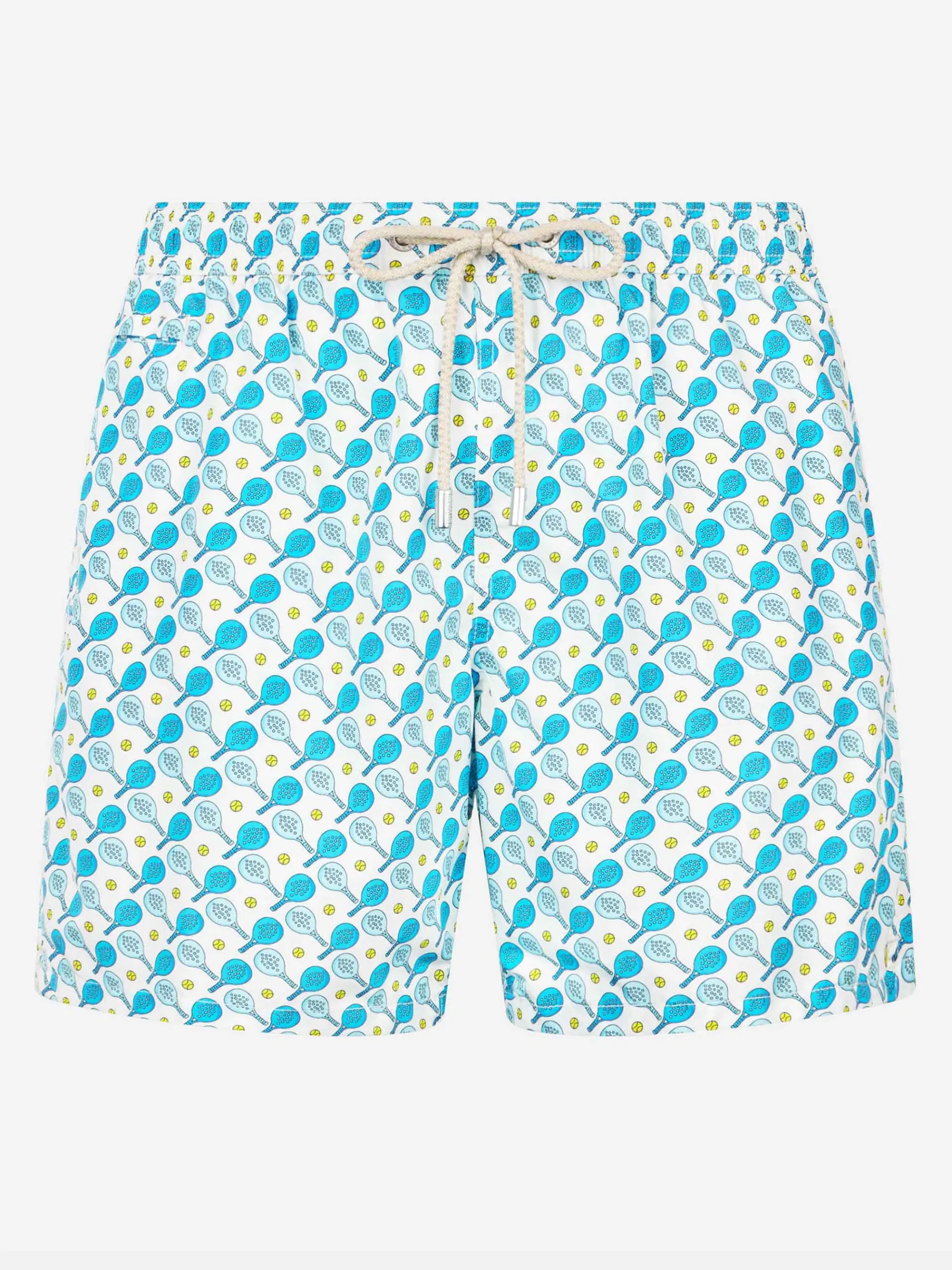 Herren-Badeshorts aus leichtem Stoff Lighting Micro Fantasy mit Padel-Aufdruck