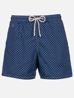 Herren-Badeshorts aus leichtem Stoff Lighting Micro Fantasy mit Polka-Dots-Print