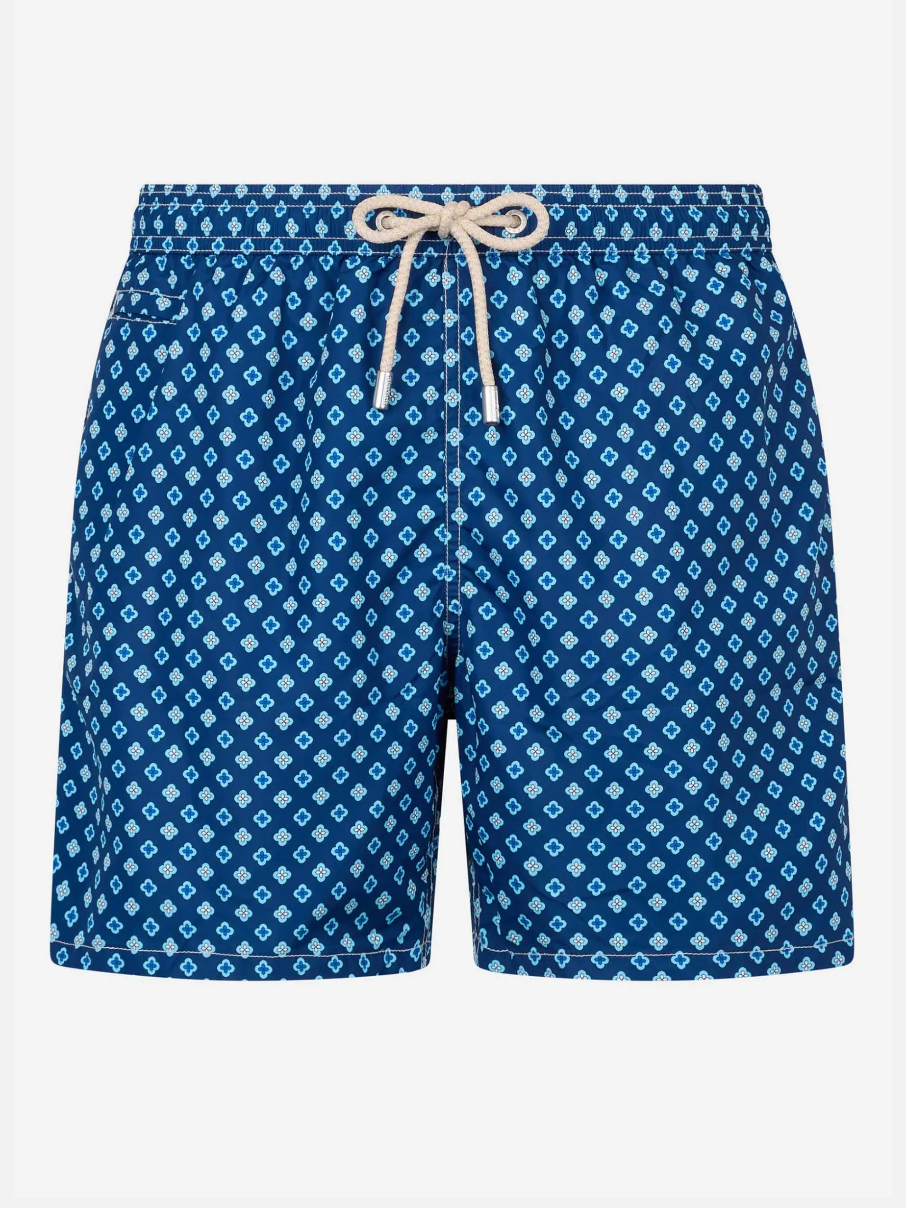 Herren-Badeshorts aus leichtem Stoff Lighting Micro Fantasy mit Krawatten-Print