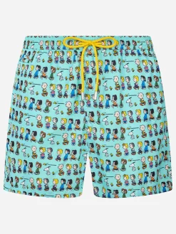 Herren-Badeshorts aus leichtem Stoff Lighting Micro Fantasy mit Peanuts-Aufdruck | SNOOPY PEANUTS™ SONDEREDITION