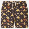 Herren-Badeshorts aus leichtem Stoff Lighting mit Cryptopuppets-Aperitif-Aufdruck | CRYPTOPUPPET-SONDERAUSGABE