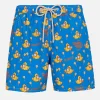 Herren-Badeshorts aus leichtem Stoff Lighting Micro Fantasy mit Enten-Cryptopuppets-Aufdruck | CRYPTOPUPPET-SONDERAUSGABE