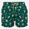 Herren-Badeshorts aus leichtem Stoff mit Snoopy Padel-Aufdruck | SNOOPY – PEANUTS™ SONDEREDITION