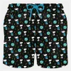 Herren-Badeshorts aus leichtem Stoff mit Snoopy-Aufdruck | Peanuts® Sonderausgabe