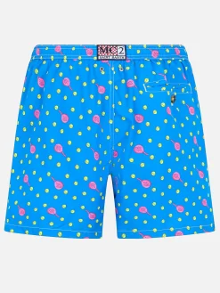 Herren-Badeshorts aus leichtem Stoff Lighting Micro Fantasy mit Padel-Aufdruck