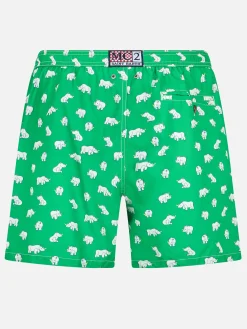Herren-Badeshorts aus leichtem Stoff Lighting Micro Fantasy mit Padel-Aufdruck