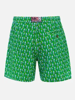 Herren-Badeshorts aus leichtem Stoff Lighting Micro Fantasy mit Tequila-Aufdruck
