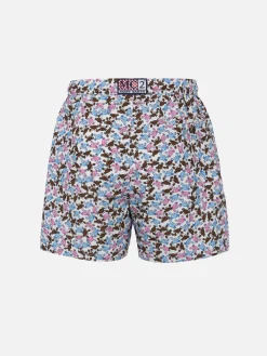 Herren-Badeshorts aus leichtem Stoff Lighting Micro Fantasy mit Krabben-Print