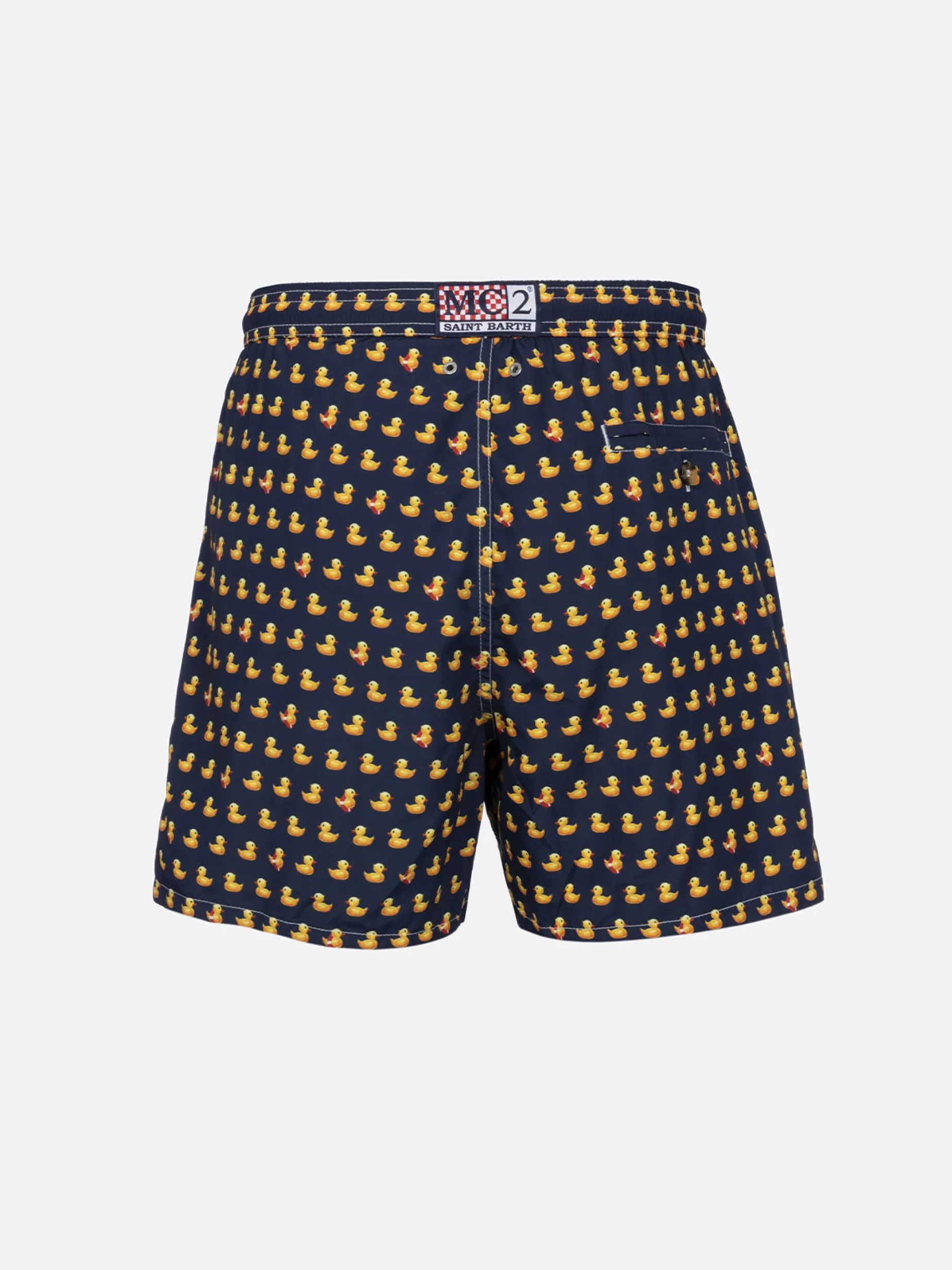 Herren-Badeshorts aus leichtem Stoff Lighting Micro Fantasy mit Entenprint