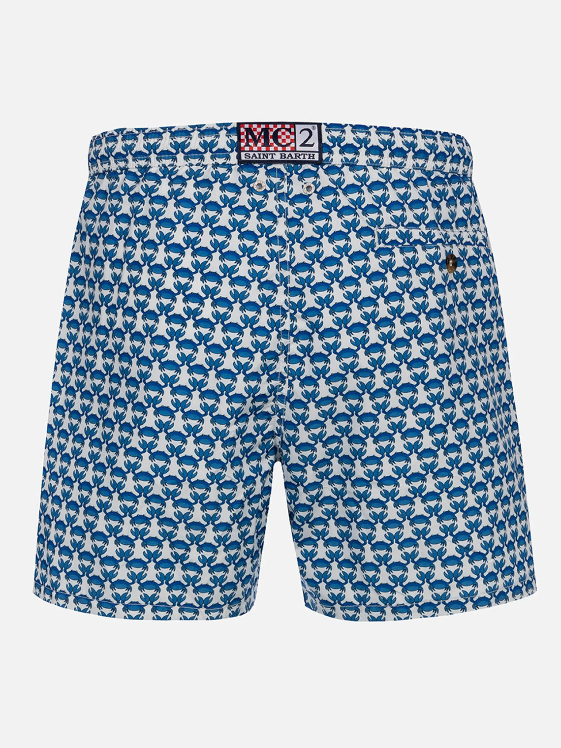 Herren-Badeshorts aus leichtem Stoff Lighting Micro Fantasy mit Krabbenprint