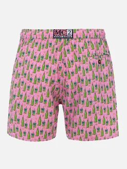 Herren-Badeshorts aus leichtem Stoff Lighting Micro Fantasy mit Sprite-Aufdruck | DIE SONDERAUSGABE DER COCA COLA COMPANY