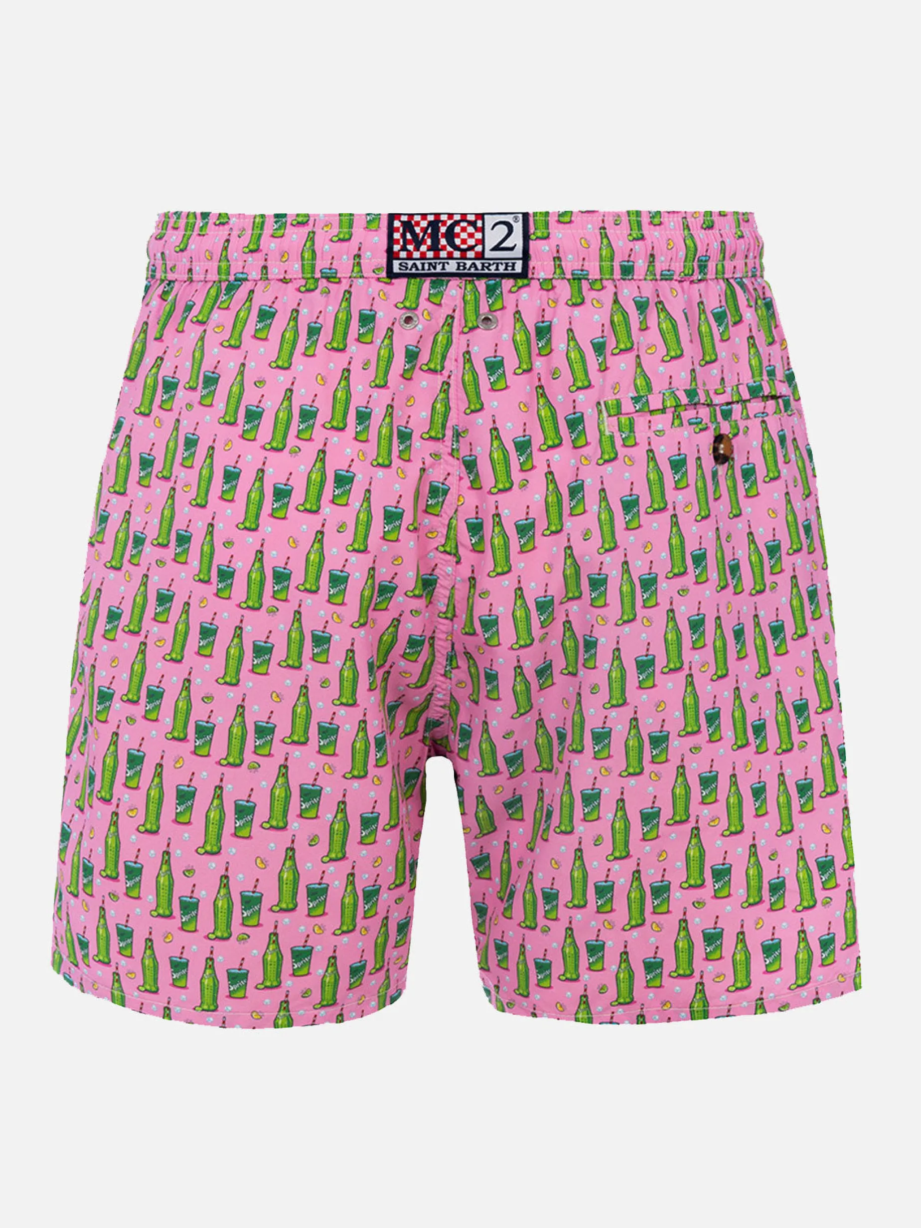 Herren-Badeshorts aus leichtem Stoff Lighting Micro Fantasy mit Sprite-Aufdruck | DIE SONDERAUSGABE DER COCA COLA COMPANY