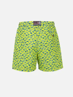 Herren-Badeshorts aus leichtem Stoff Lighting Micro Fantasy mit Hai-Aufdruck
