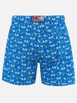 Herren-Badeshorts aus leichtem Stoff Lighting Micro Fantasy mit Padel-Gewinner-Aufdruck