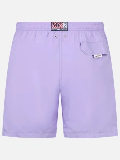 Herren-Badeshorts aus leichtem Stoff in Lila Lighting Pantone | PANTONE-SONDERAUSGABE