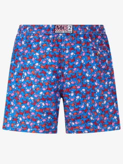 Herren-Badeshorts aus leichtem Stoff Lighting Micro Fantasy mit Krabben-Print