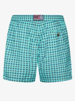 Herren-Badeshorts aus leichtem Stoff Lighting Micro Fantasy mit Krawatten-Print