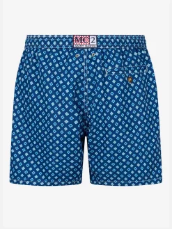 Herren-Badeshorts aus leichtem Stoff Lighting Micro Fantasy mit Krawatten-Print