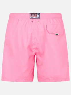 Herren-Badeshorts aus leichtem Stoff in Rosa Lighting Pantone | PANTONE-SONDERAUSGABE