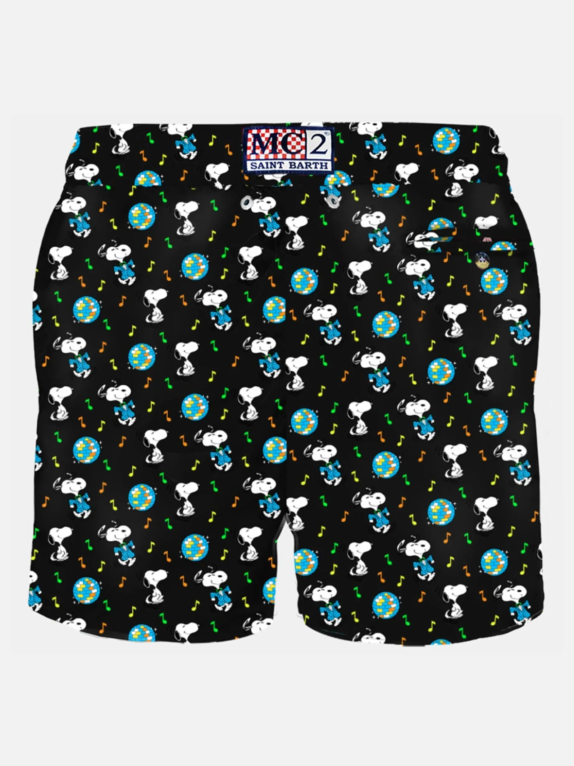Herren-Badeshorts aus leichtem Stoff mit Snoopy-Aufdruck | Peanuts® Sonderausgabe