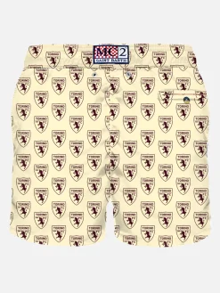 Herren-Badeshorts aus leichtem Stoff mit Tauros-Logo | TURIN FC SONDERAUSGABE