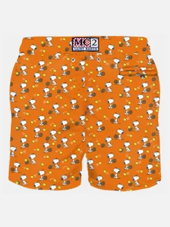 Herren-Badeshorts aus leichtem Stoff mit Tennis-Snoopy-Aufdruck | SNOOPY – PEANUTS™ SONDEREDITION