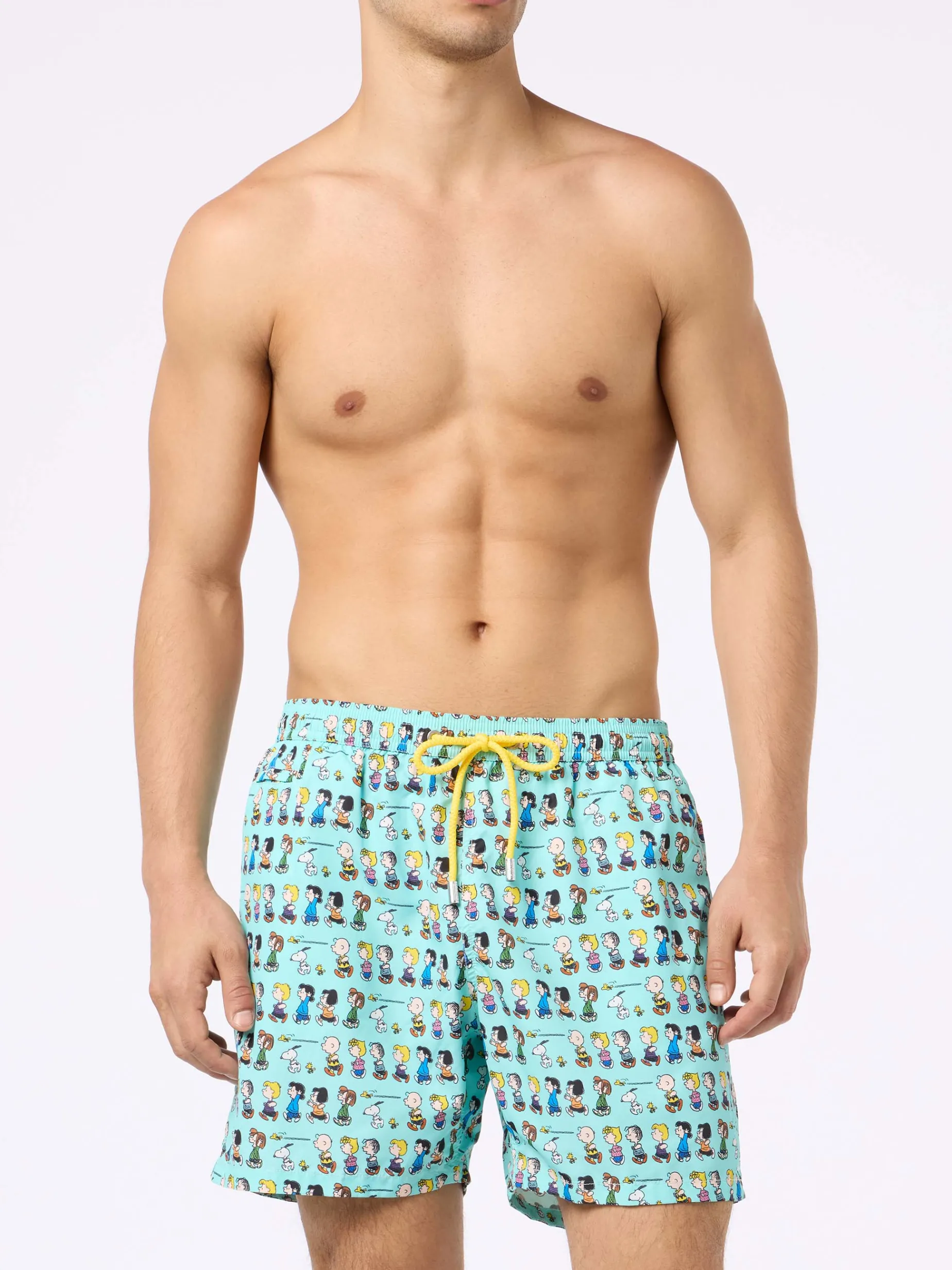 Herren-Badeshorts aus leichtem Stoff Lighting Micro Fantasy mit Peanuts-Aufdruck | SNOOPY PEANUTS™ SONDEREDITION