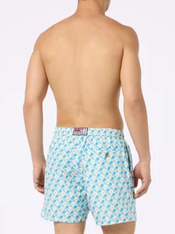 Herren-Badeshorts aus leichtem Stoff Lighting Micro Fantasy mit Padel-Aufdruck