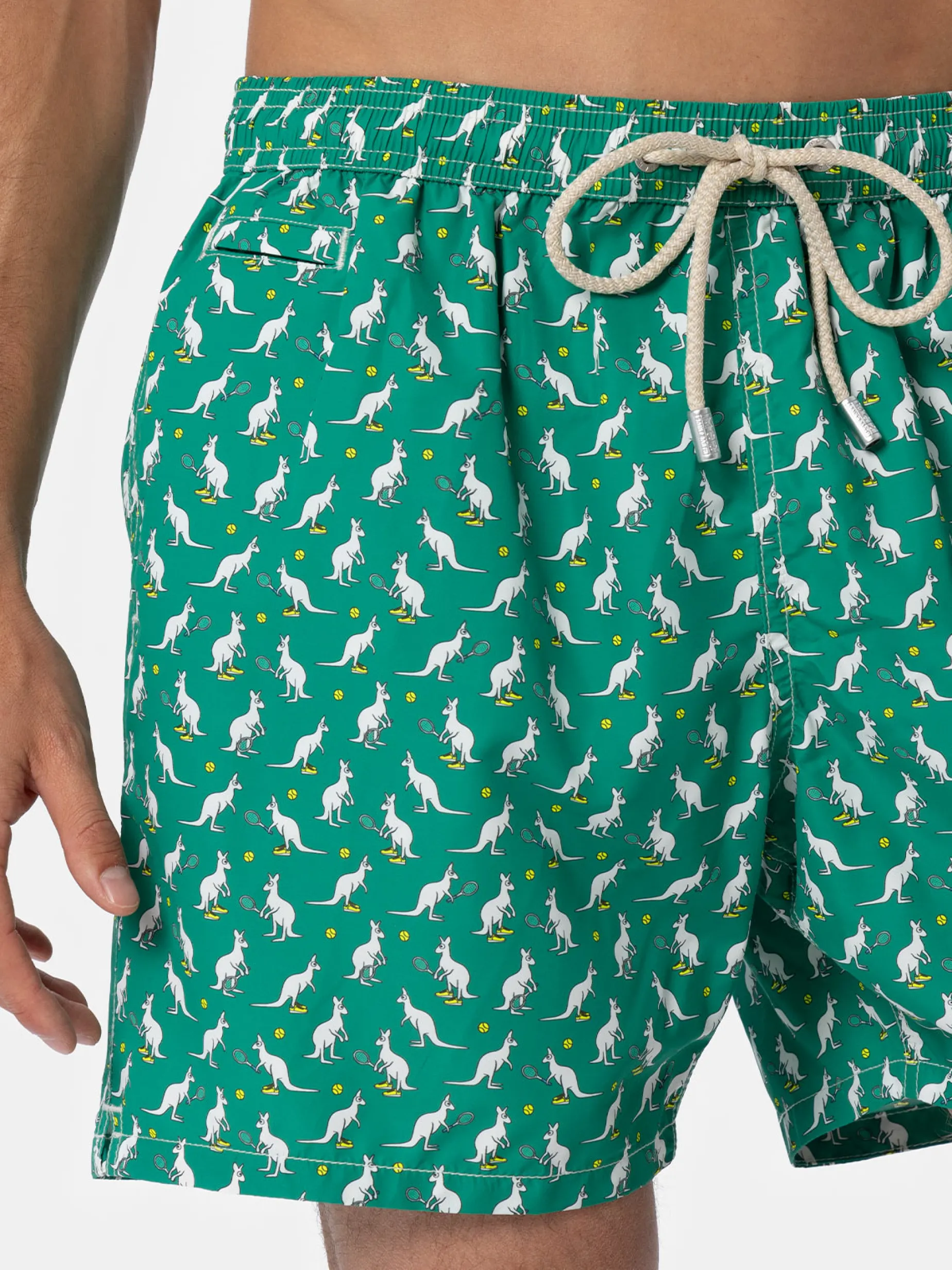 Herren-Badeshorts aus leichtem Stoff Lighting Micro Fantasy mit Känguru-Print | AUSTRALIAN BRAND SPECIAL EDITION
