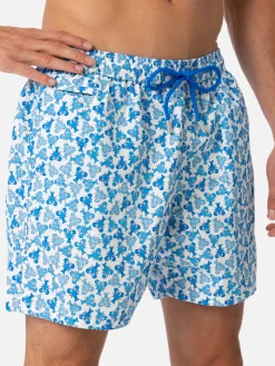 Herren-Badeshorts aus leichtem Stoff Lighting Micro Fantasy mit Hummer-Print