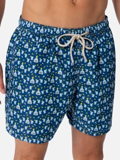 Herren-Badeshorts aus leichtem Stoff Lighting Micro Fantasy mit Tequila-Aufdruck