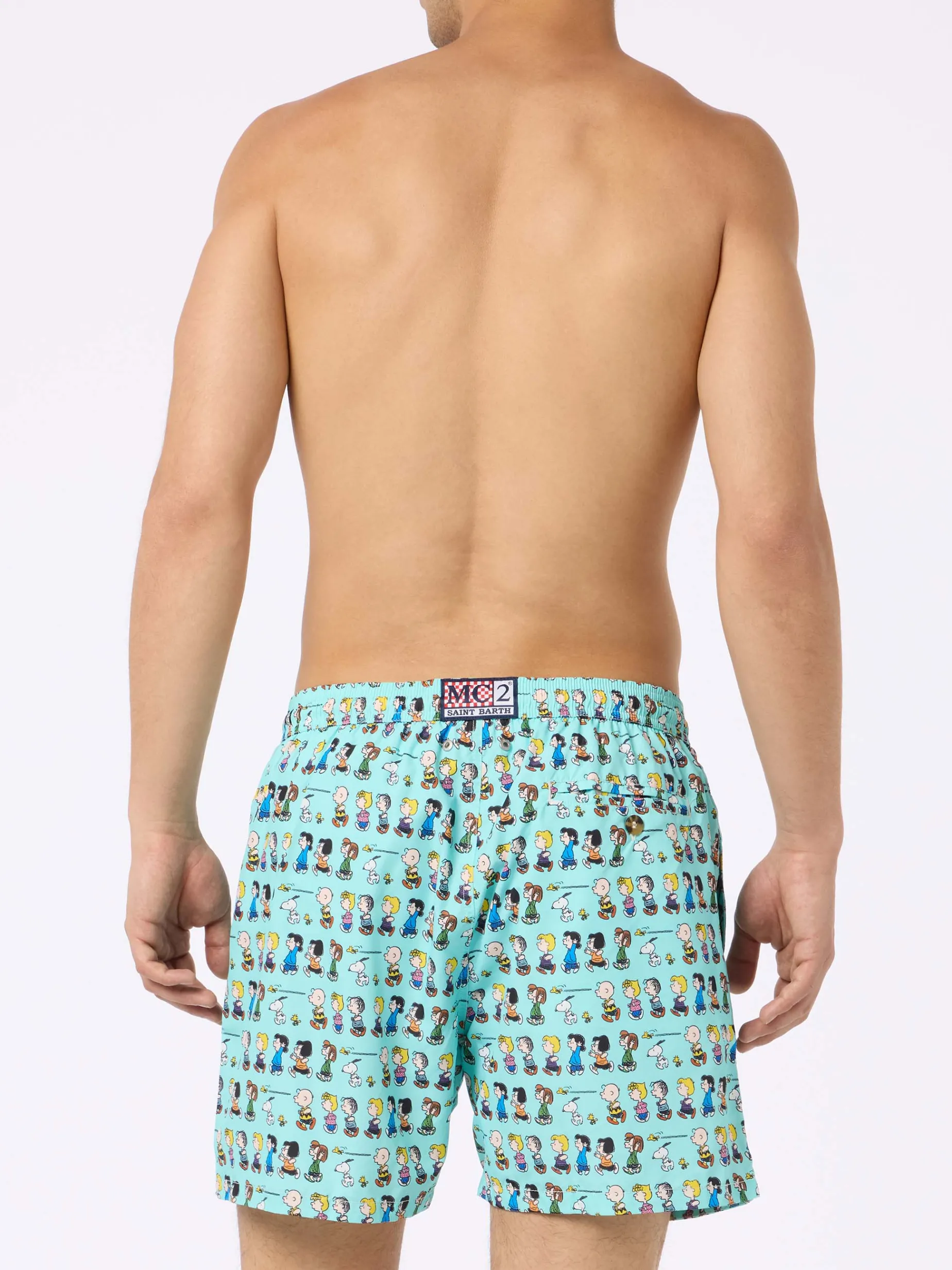 Herren-Badeshorts aus leichtem Stoff Lighting Micro Fantasy mit Peanuts-Aufdruck | SNOOPY PEANUTS™ SONDEREDITION