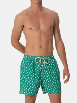 Herren-Badeshorts aus leichtem Stoff Lighting Micro Fantasy mit Känguru-Print | AUSTRALIAN BRAND SPECIAL EDITION
