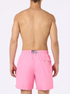 Herren-Badeshorts aus leichtem Stoff in Rosa Lighting Pantone | PANTONE-SONDERAUSGABE